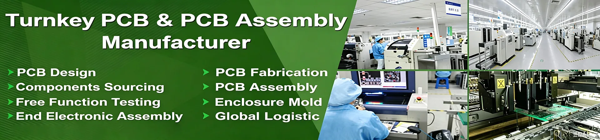 Turnkey PCB assembly service